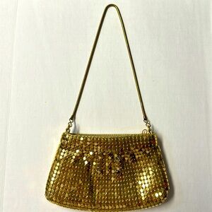 Vintage gold mini purse